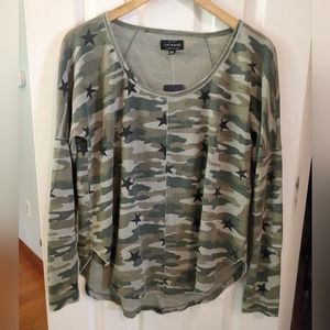 Lucky Brand Camo Long Sleeve